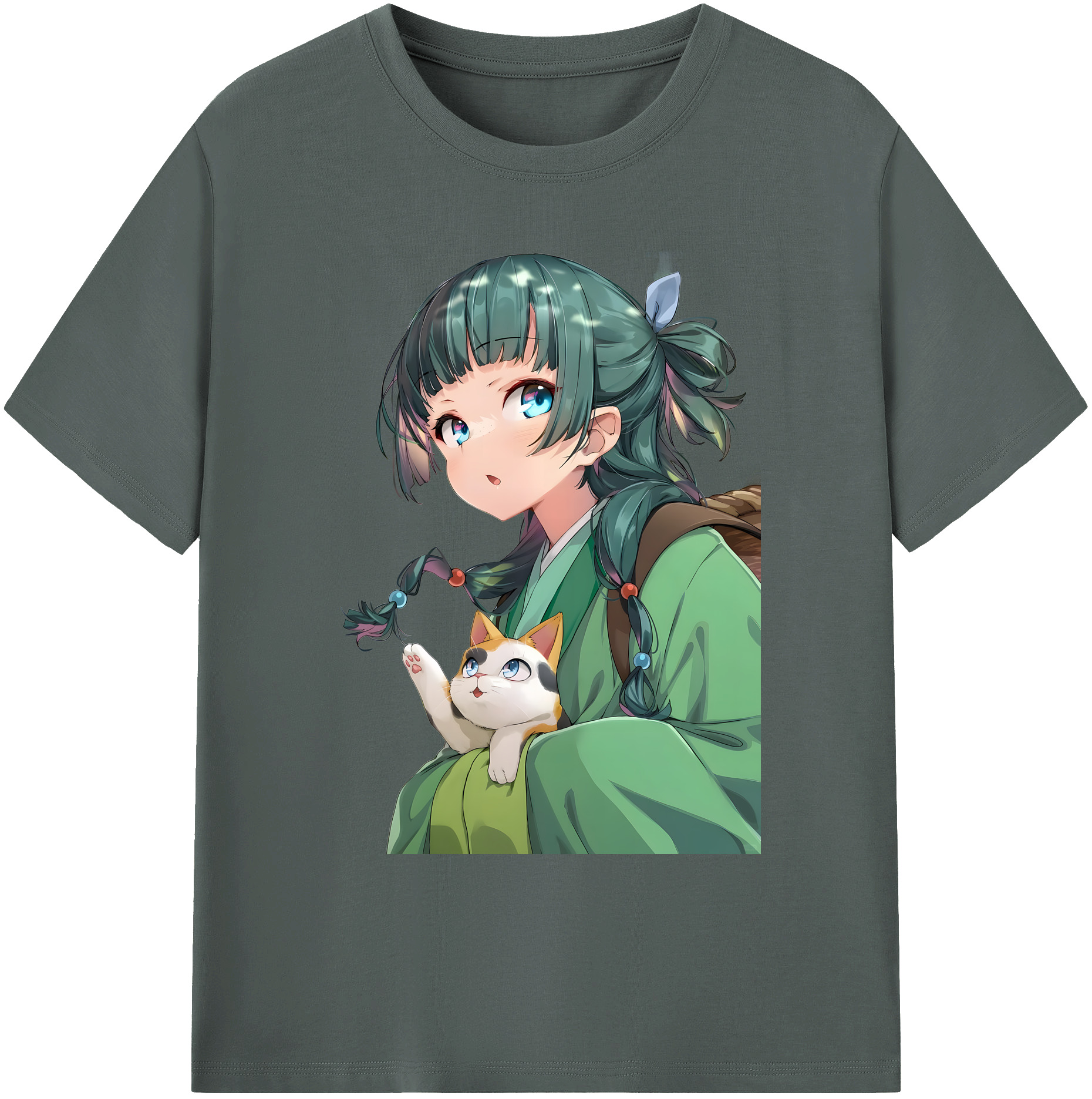 （画像用） 薬屋のひとりごと The Apothecary Diaries 綿100％ メンズ半袖Tシャツ｜肌触りやわらか＆通気性